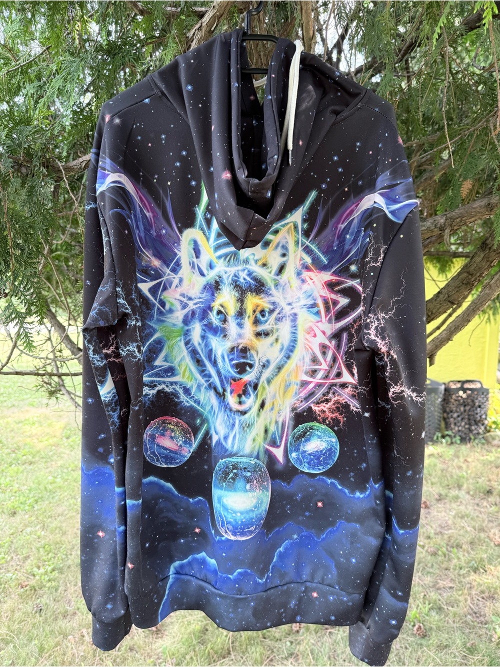 Electric Wolf Hoodie